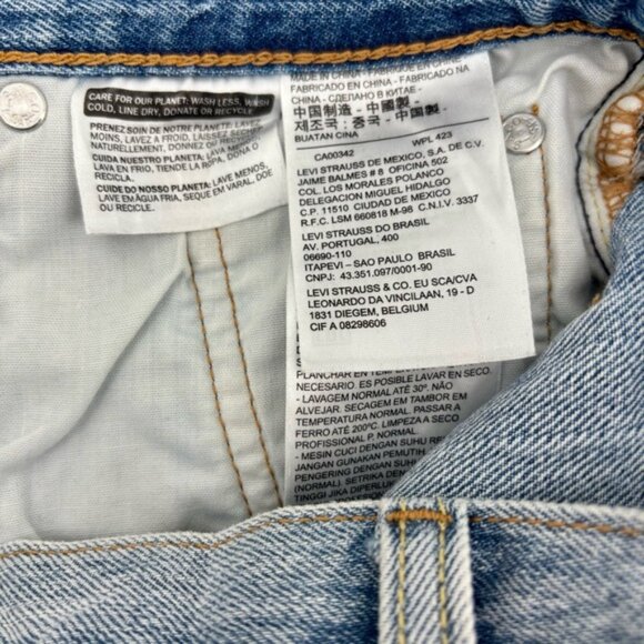 LEVI S 501 ORIGINAL FIT WOMEN  S SHORTS Size 26 - Picture 11 of 13